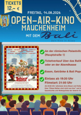 Filmplakat OPEN AIR KINO in Mauchenheim